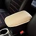 Leegi Car Armrest Box Cover Center Console Saver Covers for 2014 2015 2016 2017 2018 Toyota Corolla,Beige