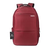 YAAGLE Mens Womens Teenagers Simple Casual Day Pack Business Travel Backpack 15.6-inch Laptop Backpack Rucksack Schoolbag Black Purple Burgundy Grey