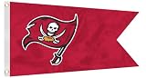 NFL Tampa Bay Buccaneers Boat/Golf Cart Flag