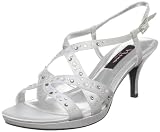 Nina Women's Norilo Slingback Sandal,Silver,8 M US