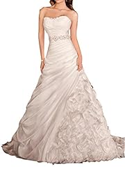 Strapless Pleated Lace-Up 2015  Dress