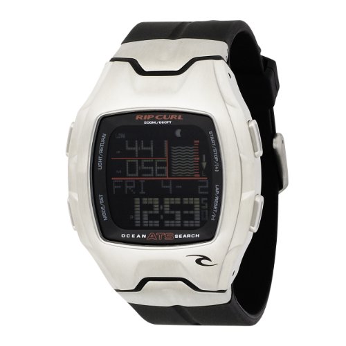 Rip Curl Men's A1026-BLK Rincon Oceansearch Black Polyurethane Tide Watch
