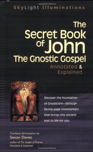 Secret Book Of John: The Gnostic Gospel - Annotated & Explained (Skylight Illuminations) by Stevan Davies (31-Mar-2011) Paperback