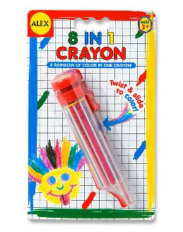 Childrens Toyshop  Toys : 8 In 1 Crayon