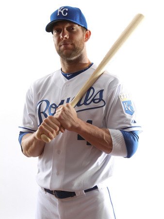Kansas City Royals Photo Day, SURPRISE, AZ - FEBRUARY 23: Alex Gordon Photographic Poster Print by Jonathan Ferrey, 12x16