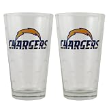 Boelter Pint Glass 2-pack - San Diego Chargers