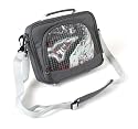 DURAGADGET Spacetech style Portable external usb hard drive case / shoulder bag for IOMEGA prestige Desktop Hard Drive 1TB