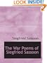 The War Poems of Siegfried Sassoon