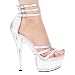 6 Inch Women's Sexy High Heel Shoes Club Shoes Evening Wear Strappy