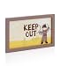 (01033083) Adventure Cowboy 'KEEP OUT' Wooden Door Hanger in Household & Kitchen