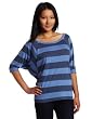 Calvin Klein Performance Women's Overdye Stripe Tee