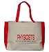 PHYSICISTS DO IT WITH UNIFORM HARMONIC MOTION! Large BELLA TOTEBAG w/ pockets (Choice of Colors)