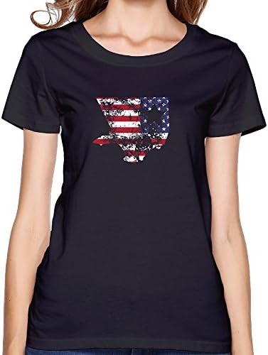 Sunflower Women T-shirt Particular Los Angeles With Flag Mixed Black SizeXL