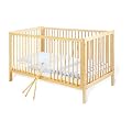 Pinolino 111038 - Kinderbett Hanna unbehandelt, 140 x 70