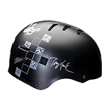 Tony Hawk Child Vented Helmet - Silver Foil Tony Design