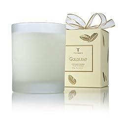 Thymes Poured Aromatic Candle, Goldleaf