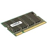 Crucial Technology CT12864X335AP 1 GB 200-pin SODIMM DDR PC2700 CL2.5 Unbuffered non-ECC Memory