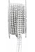 Rhinestone Diamond Ribbon (3/8" x 5Y) 2 Rows Diamond - 1 Spool