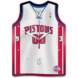Detroit Pistons Official Logo Backboard Clock