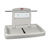 Rubbermaid® Commercial Sturdy Station 2 Baby Changing Table, Off-White