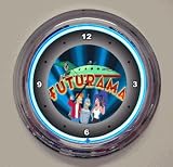 Futurama Neon Clock-15 inch