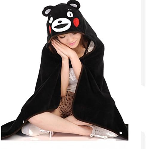 Kumamon Cloak Cartoon Air Conditioning Coral Fleece Blanket