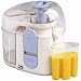 Kitchen & Housewares : Kalorik FE14206 300-Watt Juice Extractor, White/Blue