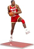 McFarlane Toys NBA Sports Picks Legends Series 5 Action Figure Hakeem Olajuwon (Houston Rockets) Red Jersey