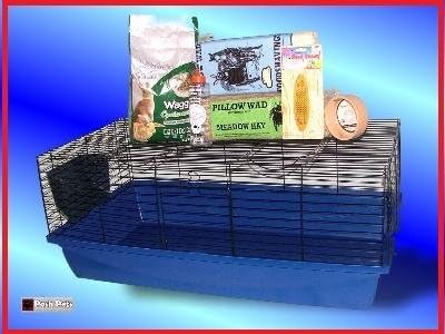 Sylvester Indoor Rabbit Cage Complete Starter Kit 100Cm Xl Hutch