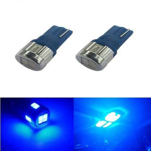 JDM ASTAR Extremely Bright 5730 SMD 194 168 2825 W5W T10 LED Bulbs,Ultra Blue(Brightest T10 Bulb in the market)