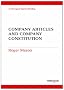 Company Articles and Company Constitution