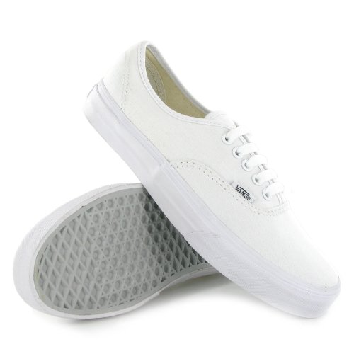 Vans Classic Authentic White Mens Trainers Size 7 UK
