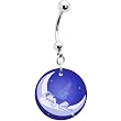 Sleeping Moon Fairy Belly Ring