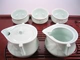 Green Bamboo GaiWan Tea Set