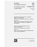 41ncDKdv9vL. SL160  IEC 61300 2 24 Ed. 1.0 b:1999, Fibre optic interconnecting devices and passive components   Basic tests and measurement procedures   Part 2 24: Tests ... alignment split sleeve by stress application