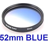 52MM Gradual Blue Lens Filter for Kodak, Nikon, Sony, or ANY Camera with 52 ....