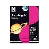 Neenah paper wau astro 8.5x11 fuschsia rm 22681/21688 (759598216880)