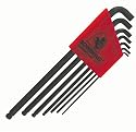Bondhus 16592 Set of 7 Balldriver&laquo; Stubby L-wrenches, sizes 1.5-6mm