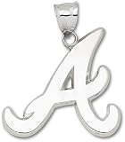 Atlanta Braves A Polished Giant Charm/Pendant -Choose from 14K/10K, Stainless Steel or Gold Plated
