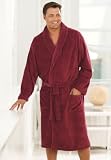 KingSize Big & Tall Textured Fleece Robe