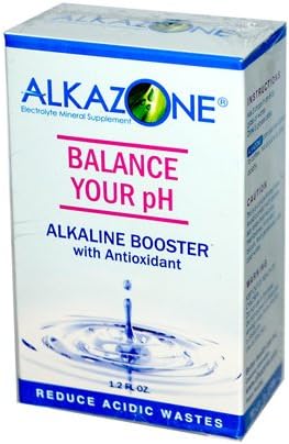 New - AlkaZone Alkaline Booster Drops with Antioxidant - 1.2 fl oz
