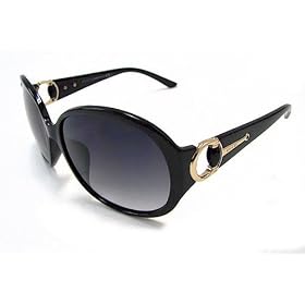 GUCCI GG3113 F S Sunglasses GG3113FS Shiny Black D28 JJ Shades
