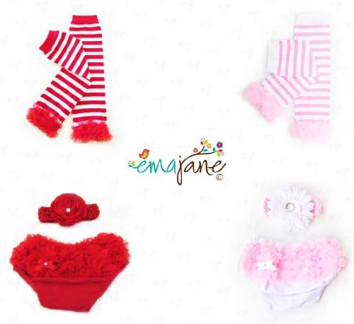 Ema Jane Baby Tutu Ruffle Leg Warmers - Baby Leggings
