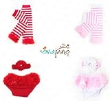 Ema Jane Baby Tutu Ruffle Leg Warmers - Baby Leggings