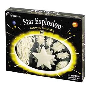 Glow in the Dark Star Explosion