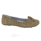 Hush Puppies Lila Camel Leather Womens Shoes