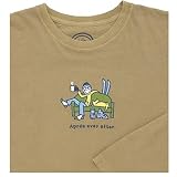 Life Is Good Apres Ever After Long Sleeved Shirt - Mens - Medium/Light-Brown