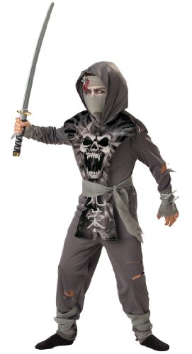 Zombie Ninja Child Costume Size Medium 8
