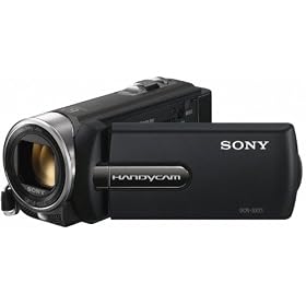 Sony - DCR-SX21 - Cam�scope � m�moire flash - Port SD/Memory Stick - 0,8 Mpix - Zoom optique 57x - Noir