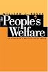 The People's Welfare: Law and Regulation in Nineteenth-Century America (Studies in Legal History)